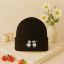 Verres Fraises | NANA | Bonnet brodé