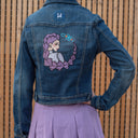 Pièce unique Rumi | KDPH | Veste en jeans brodée