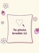 Housse de coussin personnalisée 45x45cm