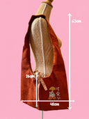 Toto Ginkgo | Sac cousu main brodé