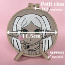 Frieren coeur | Frieren | Cadre rond