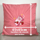 Milk Fraise | Hikari kawaii | Housse de coussin