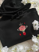 Lotus Fraise | NANA | Sweatshirt brodé