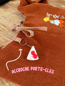 Toto Ginkgo | Sac cousu main brodé
