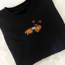 Pochita Citrouille | Collection Automne 2024 | Sweatshirt brodé