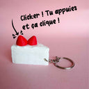 Gâteau fraisier | Hikari kawaii | Porte-clés
