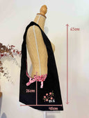 Branche de fleurs de cerisier | Sac cousu main