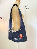 Ponyo | Sac cousu main brodé