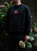 Red Temptation | Sweatshirt brodé