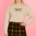 Boissons Automne | Collection Automne 2024 | Sweatshirt brodé