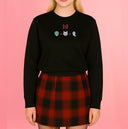 Symboles cultes | Dandadan | Sweatshirt brodé