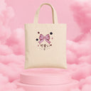 Noeud kawaii | Totebag brodé