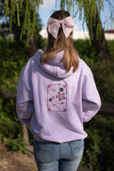 Printemps Sakura | Sweatshirt à capuche brodé