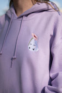 Printemps Sakura | Sweatshirt à capuche brodé