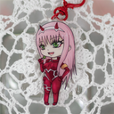 Porte clé DARLING IN THE FRANXX / ZERO TWO 001