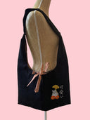 Toto Ginkgo | Sac cousu main brodé